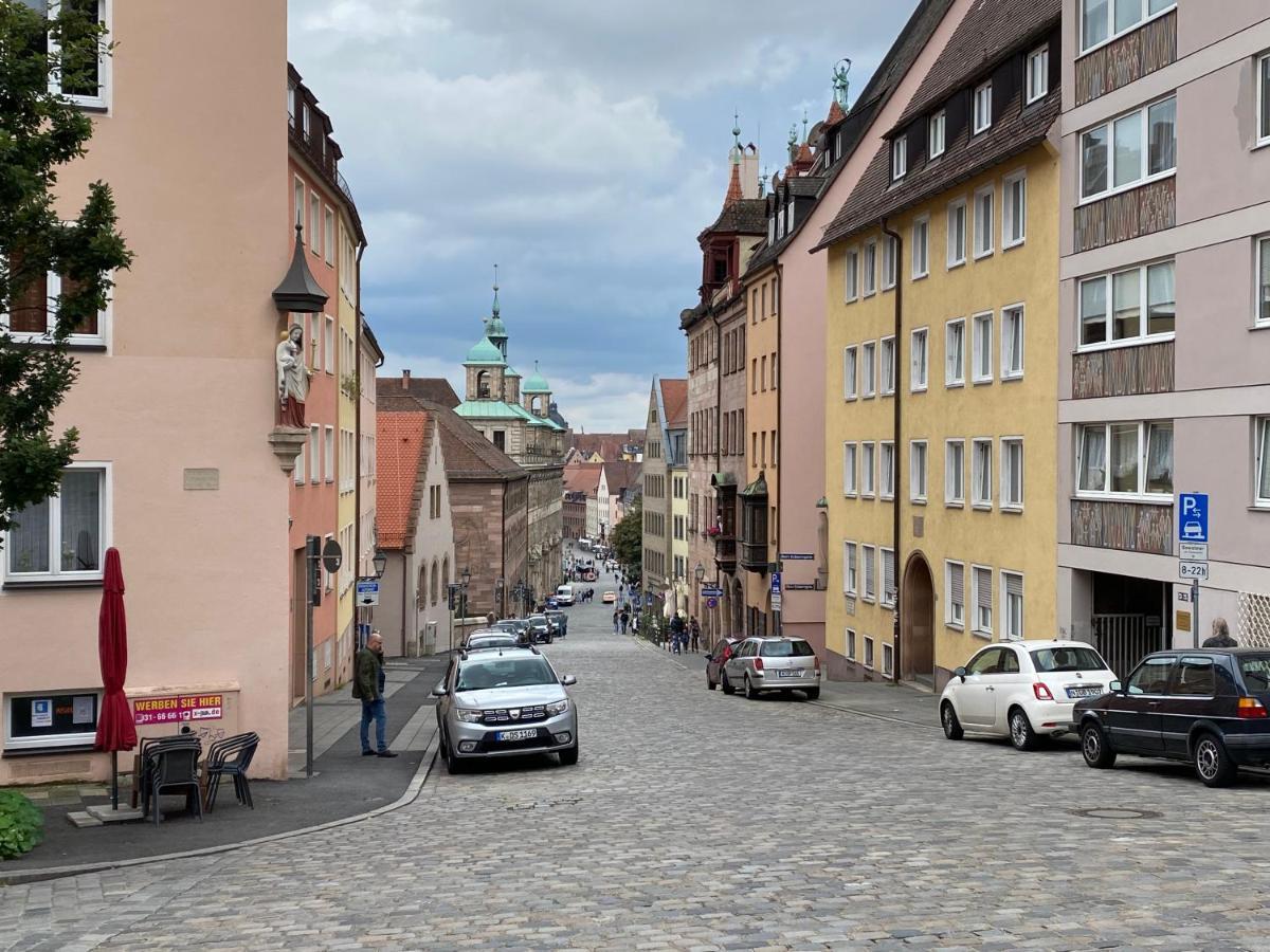 Modernes 2-Zi-Apartment in Top Innenstadt-Lage Nürnberg Exterior foto